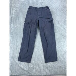 Galls Cargo Pants Mens Small Regular Blue Adjustable Waist Ripstop Tactical